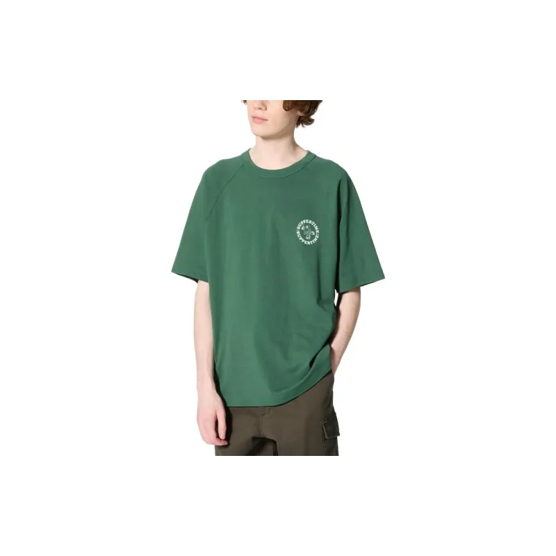 UNIQLO Uniqlo X PEANUTS Co branded Series T Shirt Unisex Turquoise-2