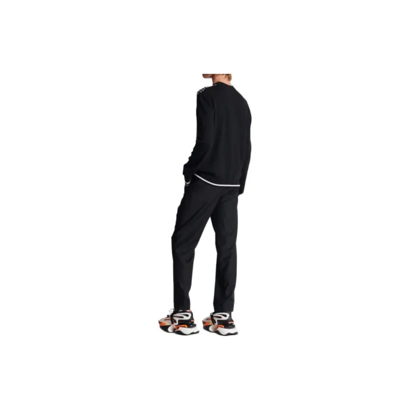 BALMAIN FW23 Mini Monogram Jumper Sweater Men's Black-1
