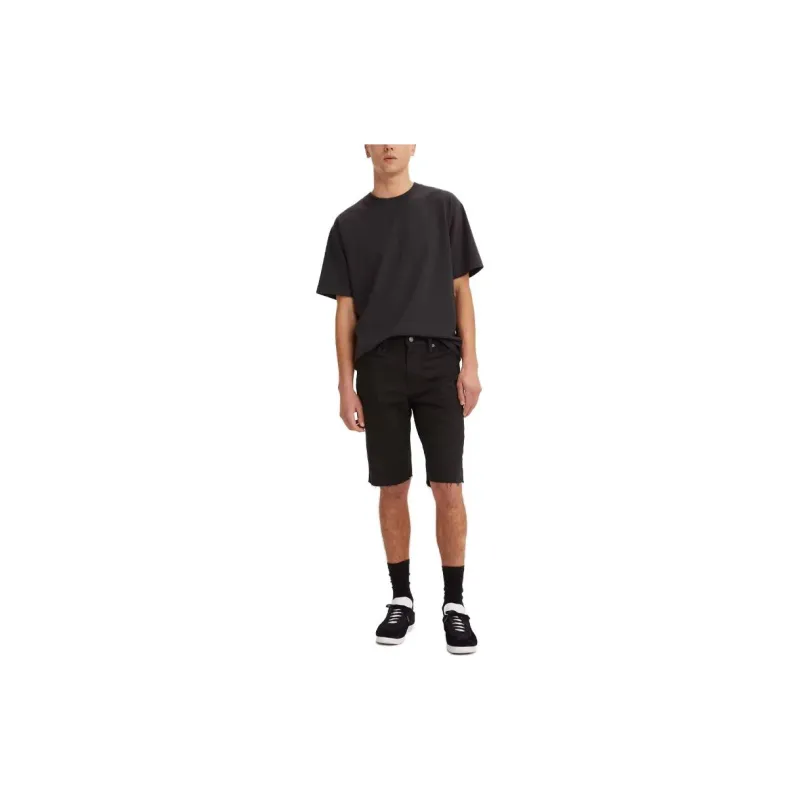 Levis Denim Shorts Men Black-1