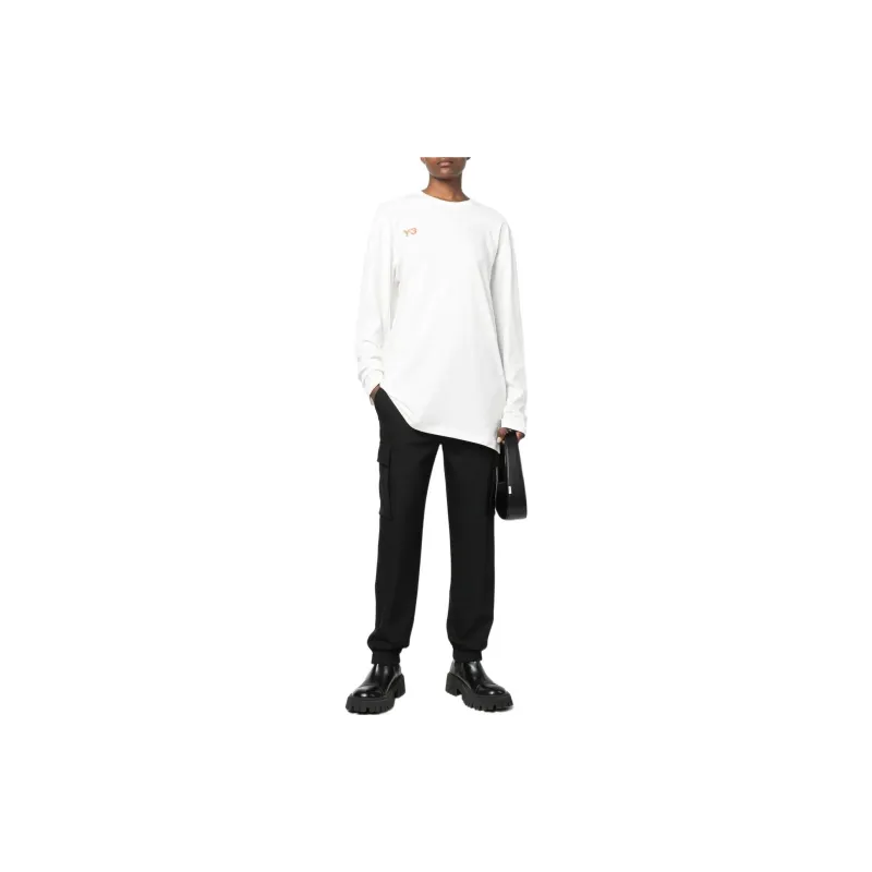 Y 3 T Shirts Men White-1