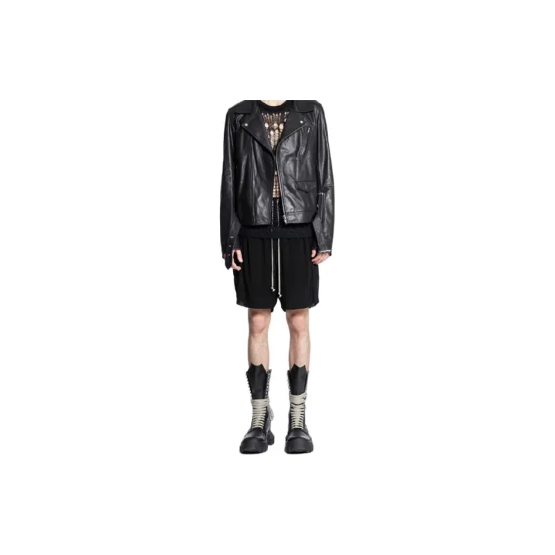 RICK OWENS Drop crotch Shorts-1