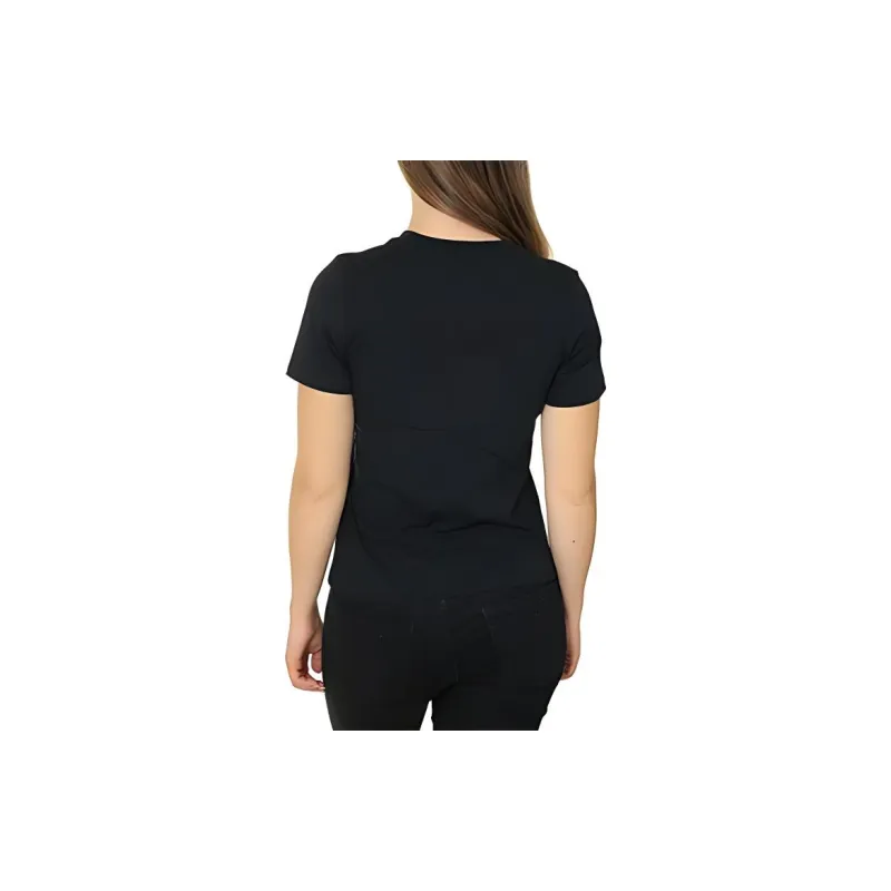 Converse Camiseta Chuck Patch Classic Preto T-Shirt Unisex Black-4