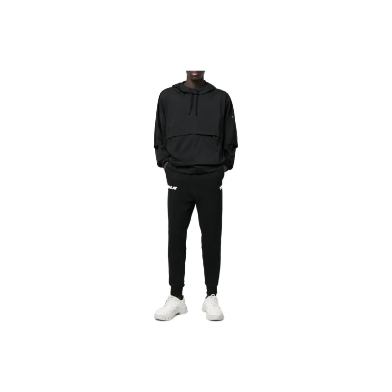 Y 3 Logo print Cotton Track Pants-1