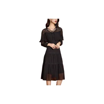Mylan Long Sleeved Dresses Women's Black