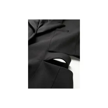 Jacquemus Bari Cut Out Blazer Dress Black