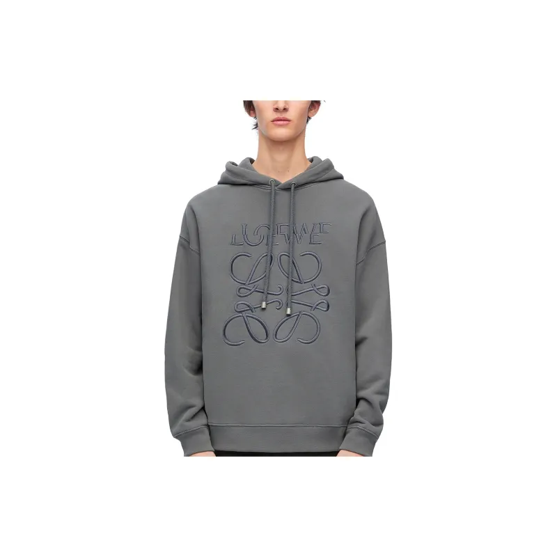 LOEWE SS24 Sweatshirt Men's Slate Gray-1