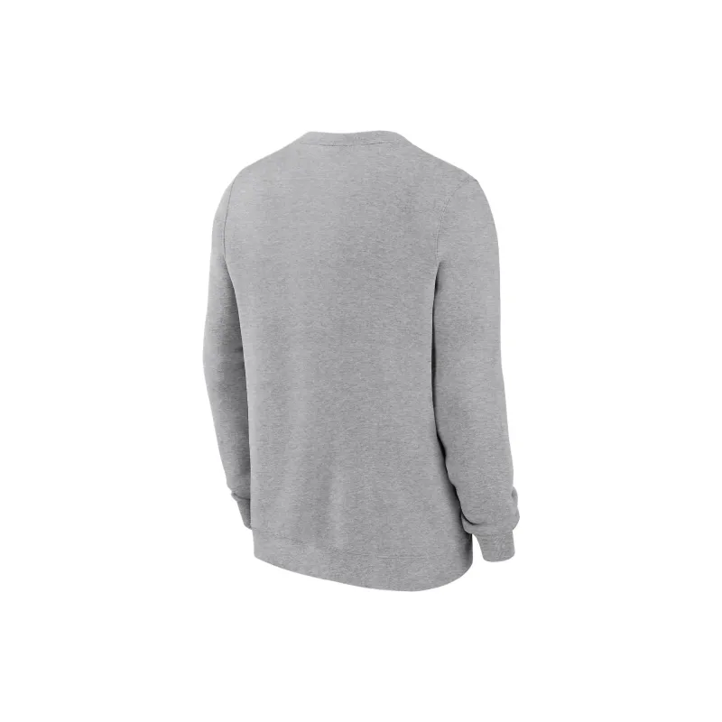 Nike West Virginia Mountaineers Primetime Primary Stack Men's Nike College Pullover Crew-1