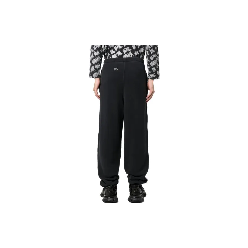 ERL Jersey fleece Cotton Track Pants-2