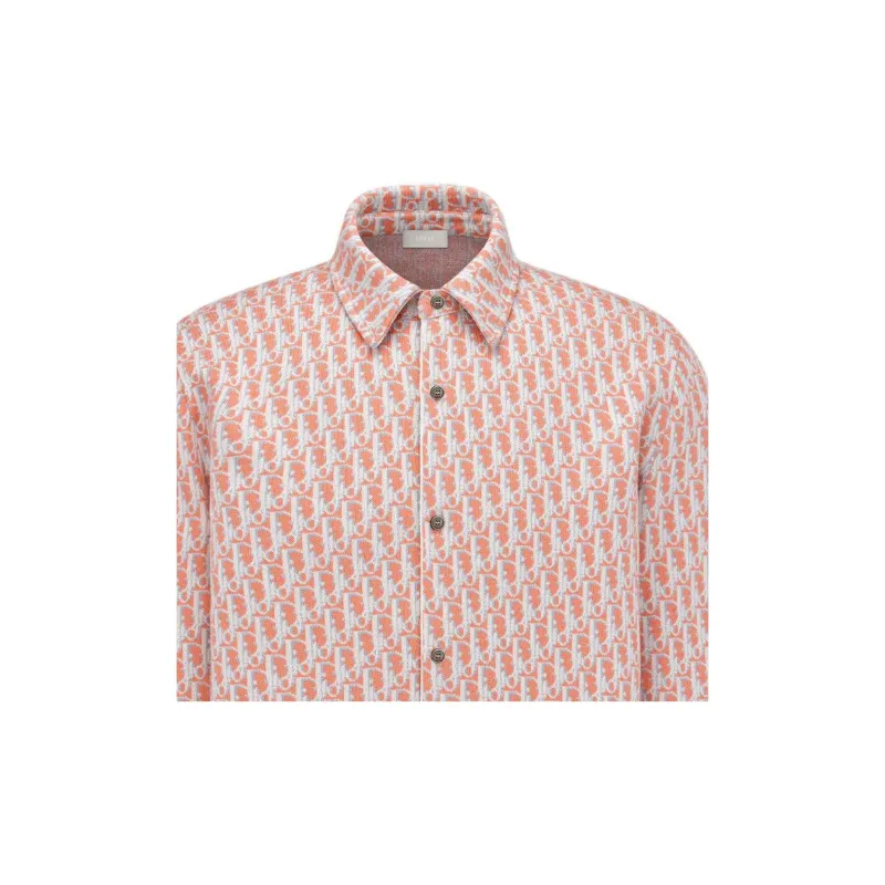 DIOR SS23 Shirt Men's Coral Red-4