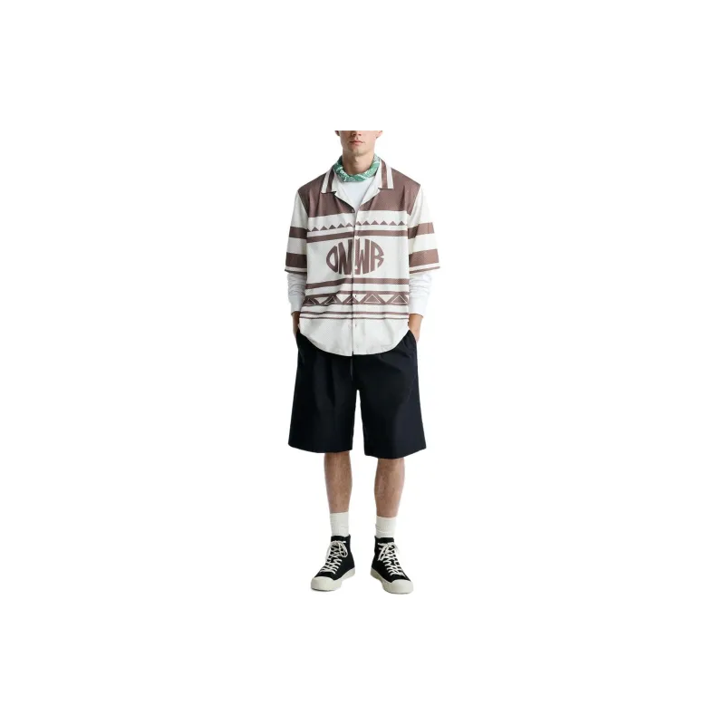ZARA Shirts Men Brown-3