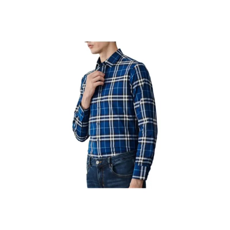 JODOLL Shirts Men Blue-3