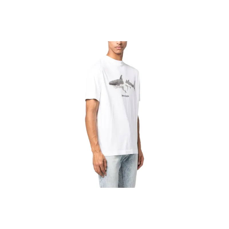 PALM ANGELS Shark Classic Tee-3