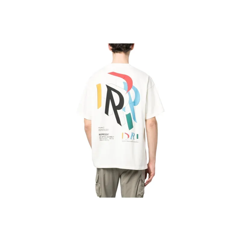 REPRESENT Short Sleeved T Shirts Men's White-2