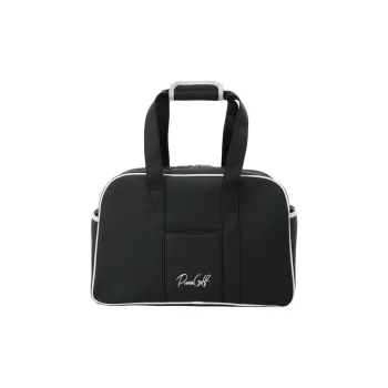 PUMA Synthetic Leather Gym Bag Travel Bag 28L Unisex Black