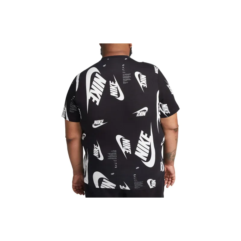 Nike T-Shirts Men Black-5