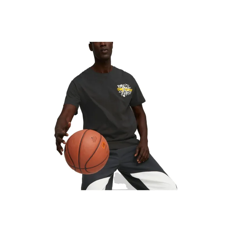 PUMA SHOWCASE T Shirts Men Black 01-2