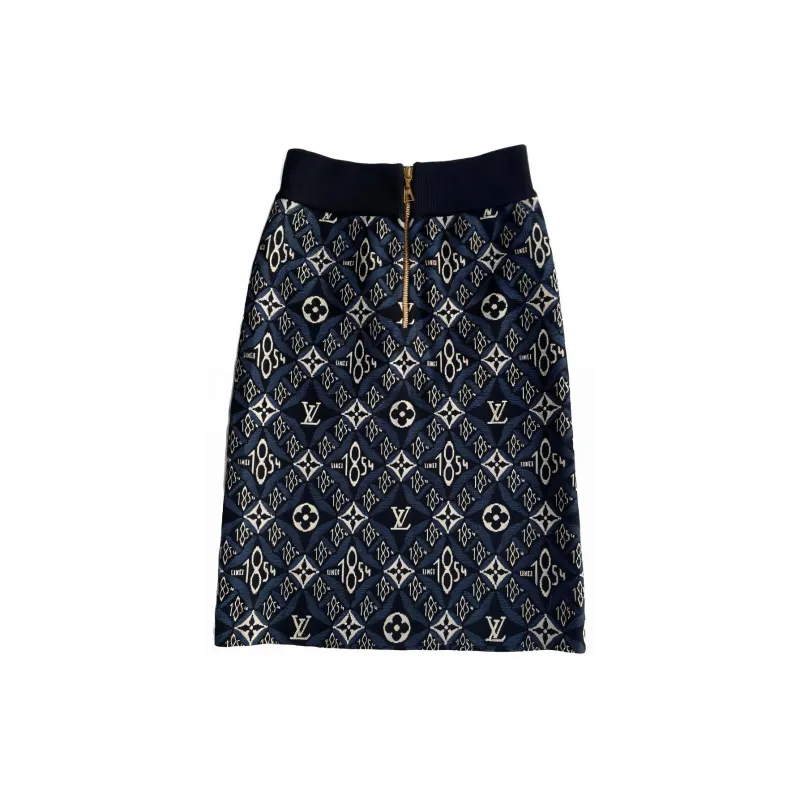 LOUIS VUITTON Casual Short Skirts Women's Black-1