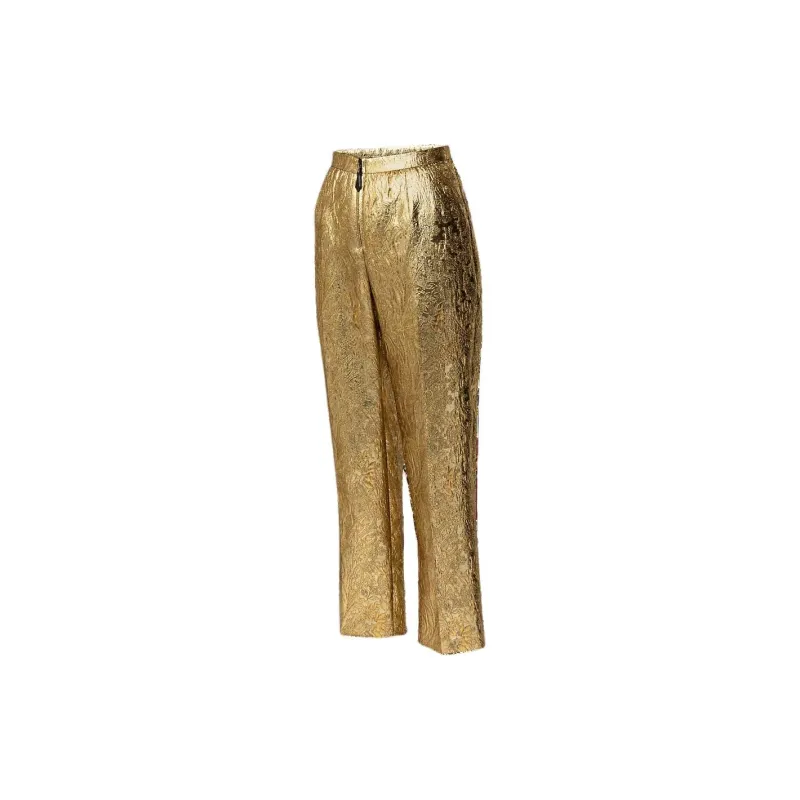 LOUIS VUITTON Floral Jacquard Pants-2