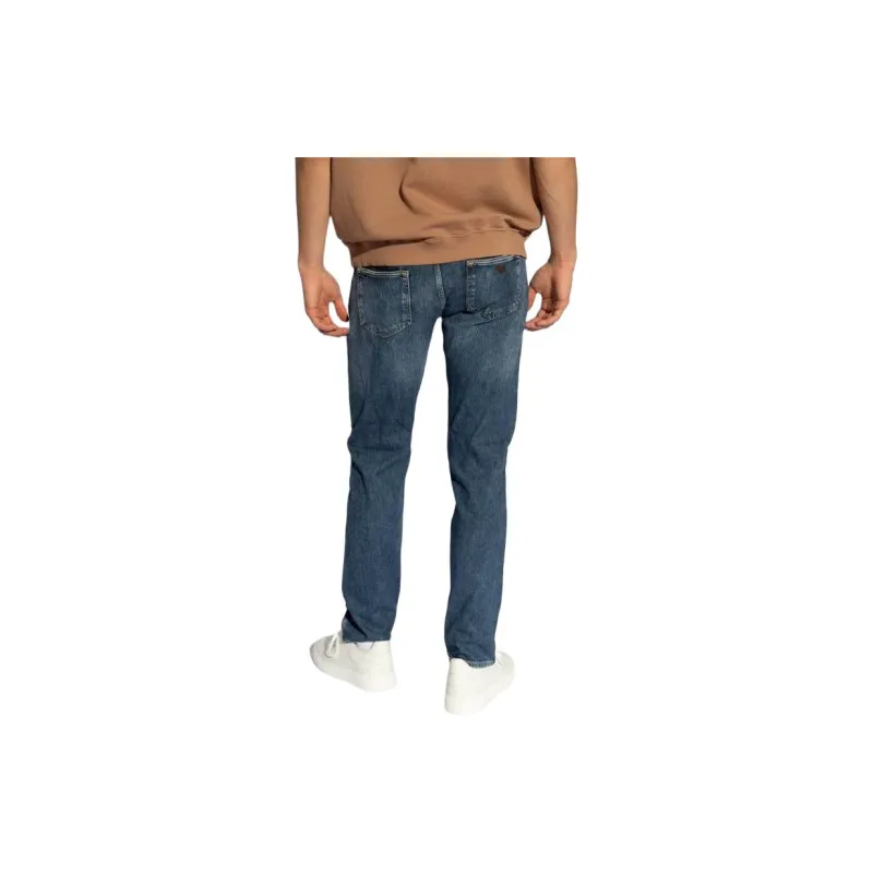 EMPORIO ARMANI Logo Plaque Low Rise Jeans-2