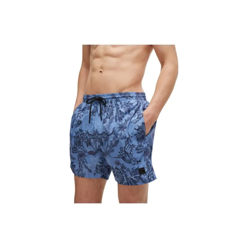 Boss Floral print Swim Shorts-2