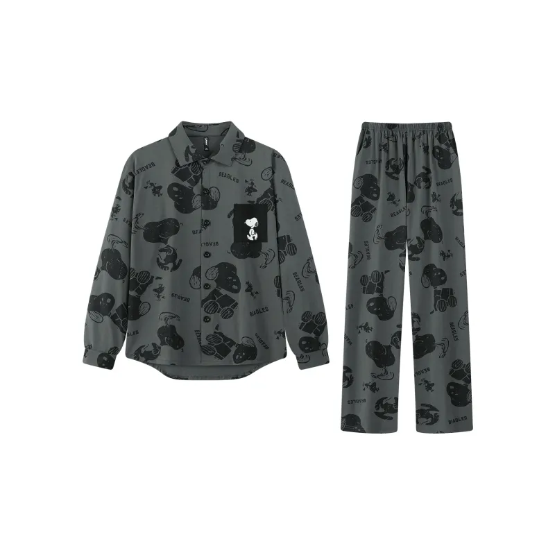 Gongdie x SNOOPY/ Pajama Set Unisex-1