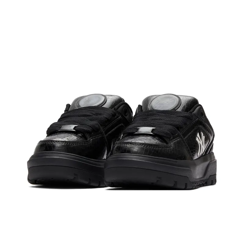 MLB Chunky Liner Slip Resistant Low Top Skateboard Shoes Unisex Black-2