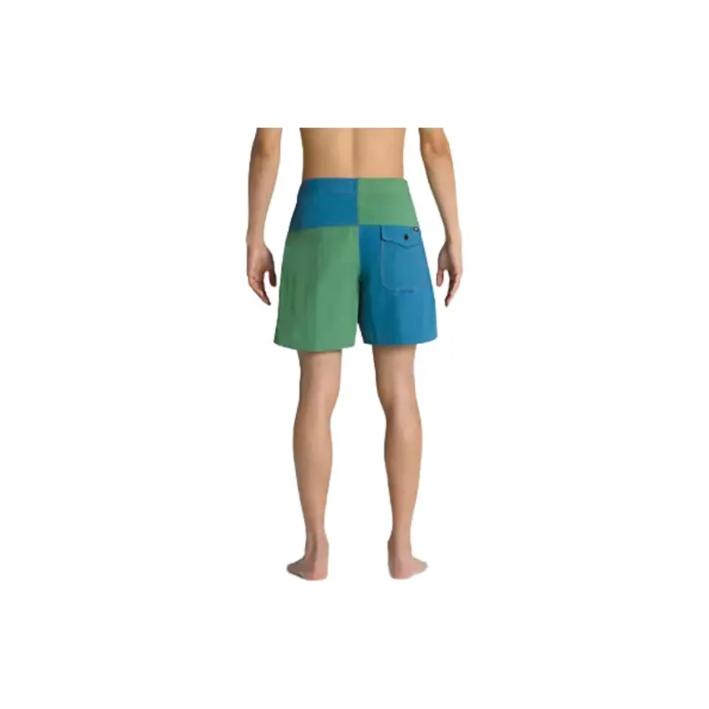 Vans Pilgrim Blocked 17' Boardshorts Casual Shorts Men's Green-8