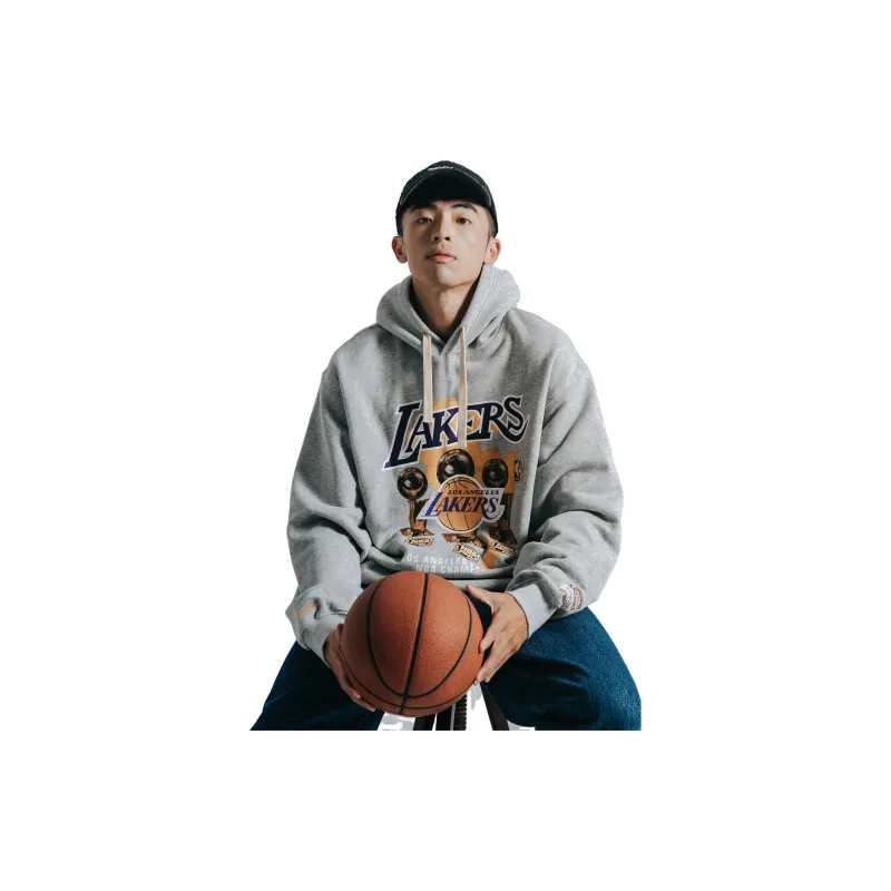 Mitchell & Ness Sweatshirt Unisex Gray-3