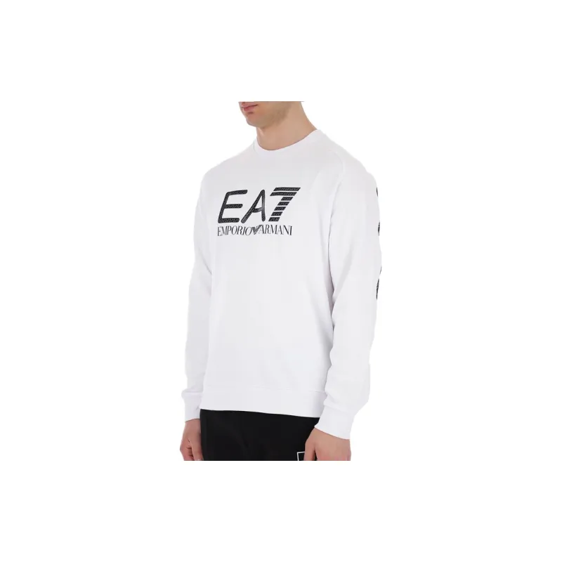 EMPORIO ARMANI EA7 Sweatshirts Men White-3