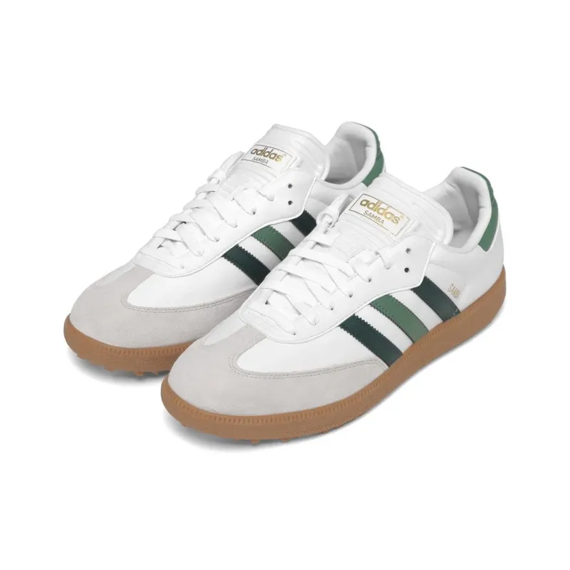 Adidas Samba Golf Malbon White Green-2