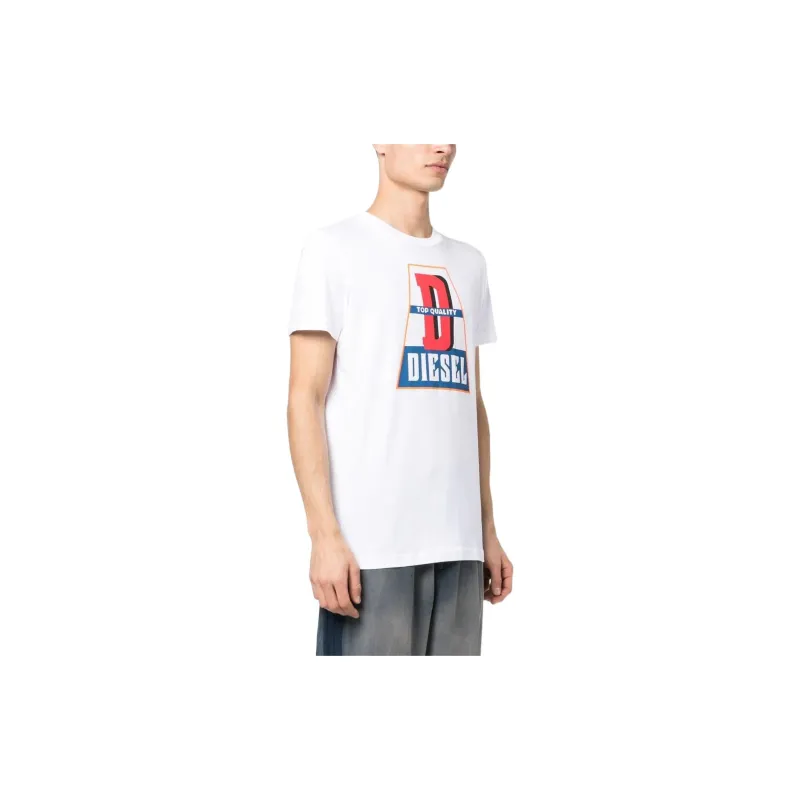 DIESEL SS23 T Shirt Men's White-3