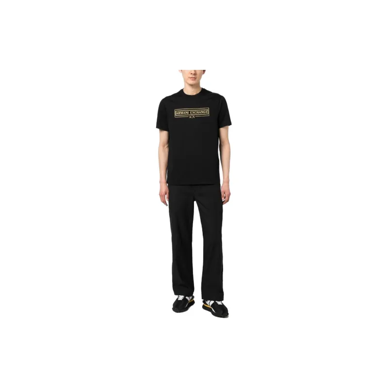 ARMANI EXCHANGE SS23 T Shirt Men's Black-3
