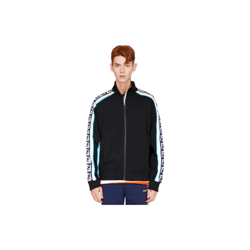 FENDI Jackets Men Black-5