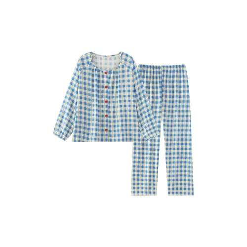 O'MESIK Pajama Set Women's Blue