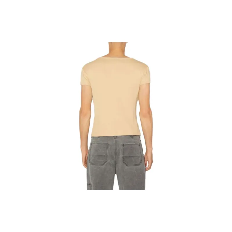 Acne Studios FW23 T Shirt Unisex Biscuit Beige-2