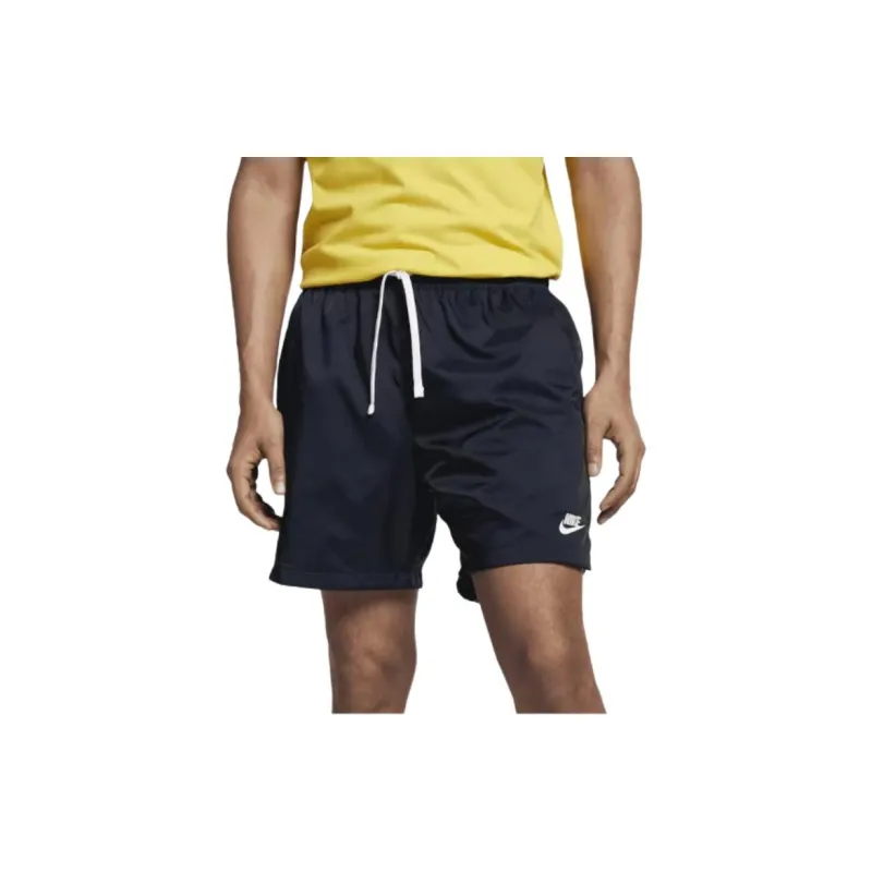 Nike Casual Sportswear Unisex Set Aqua Blue Top+Black Shorts-2