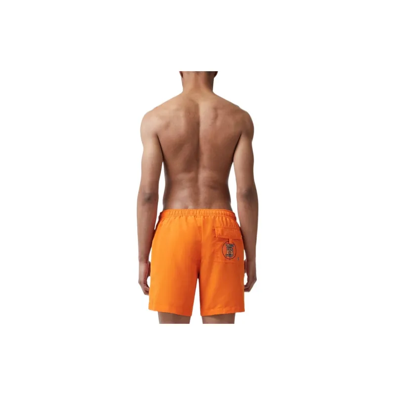 Burberry Casual Shorts Men Bright Orange-2