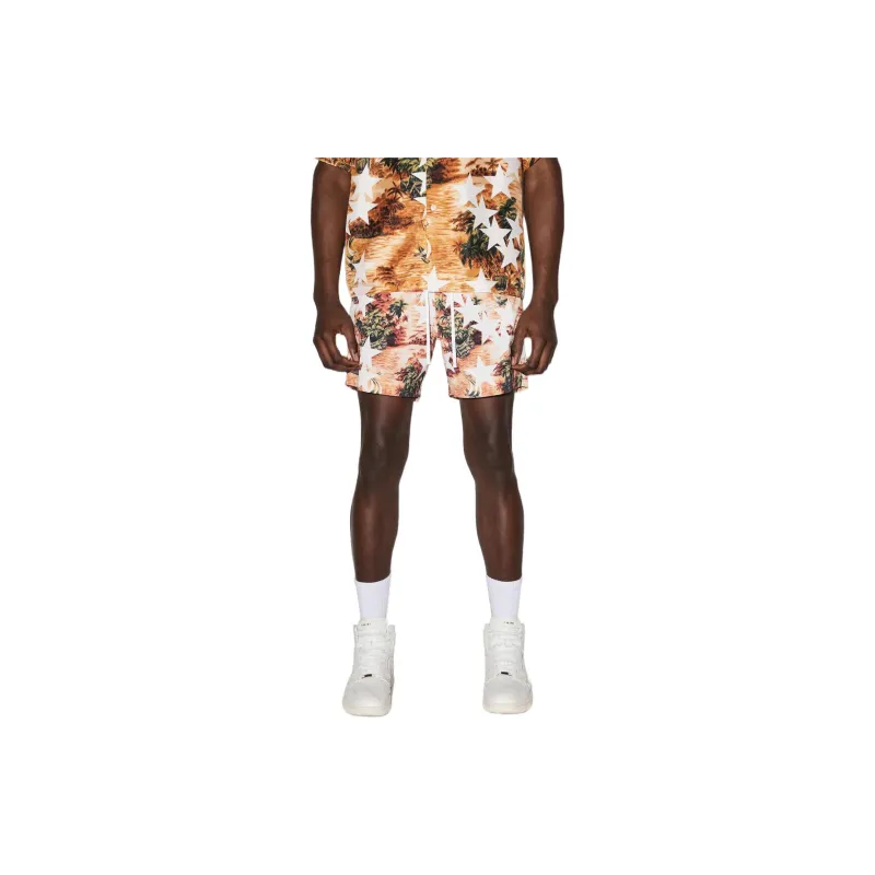 AMIRI Casual Shorts Men Orange-1
