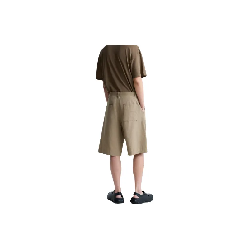 ZARA Casual Shorts Men Brown-3