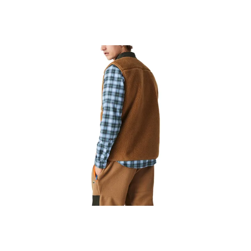 LACOSTE Vests Men Brown-3