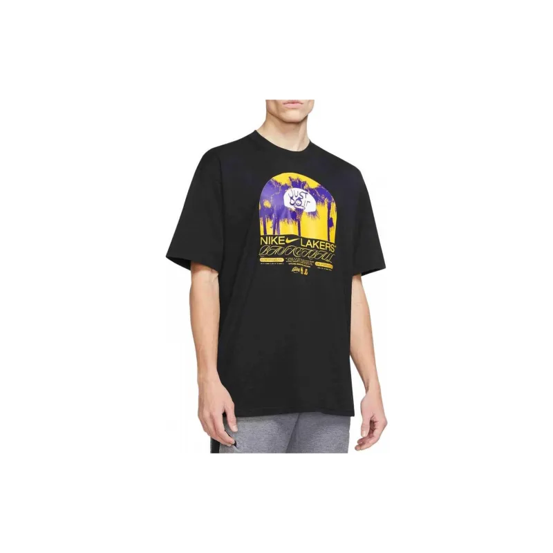 Nike Nba Los Angeles Lakers Courtside Max 90 T shirt-2