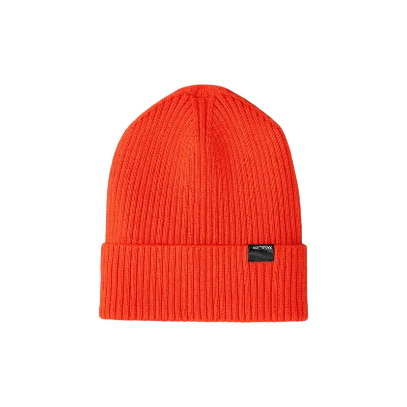 Arcteryx Cotton Polyester Beanies Unisex Orange Red-0
