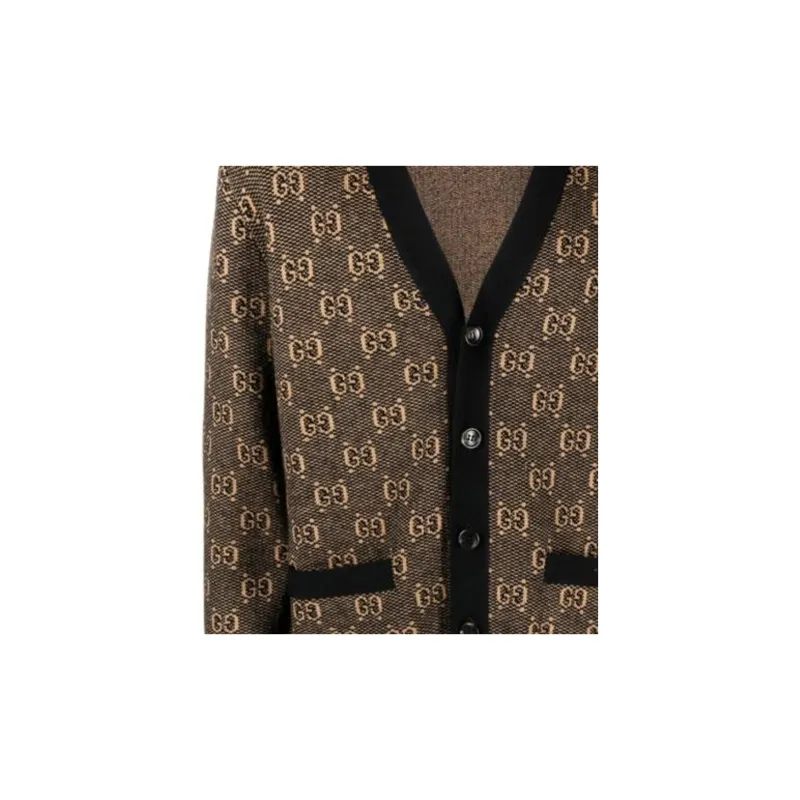 GUCCI Knitwear Men Brown-5