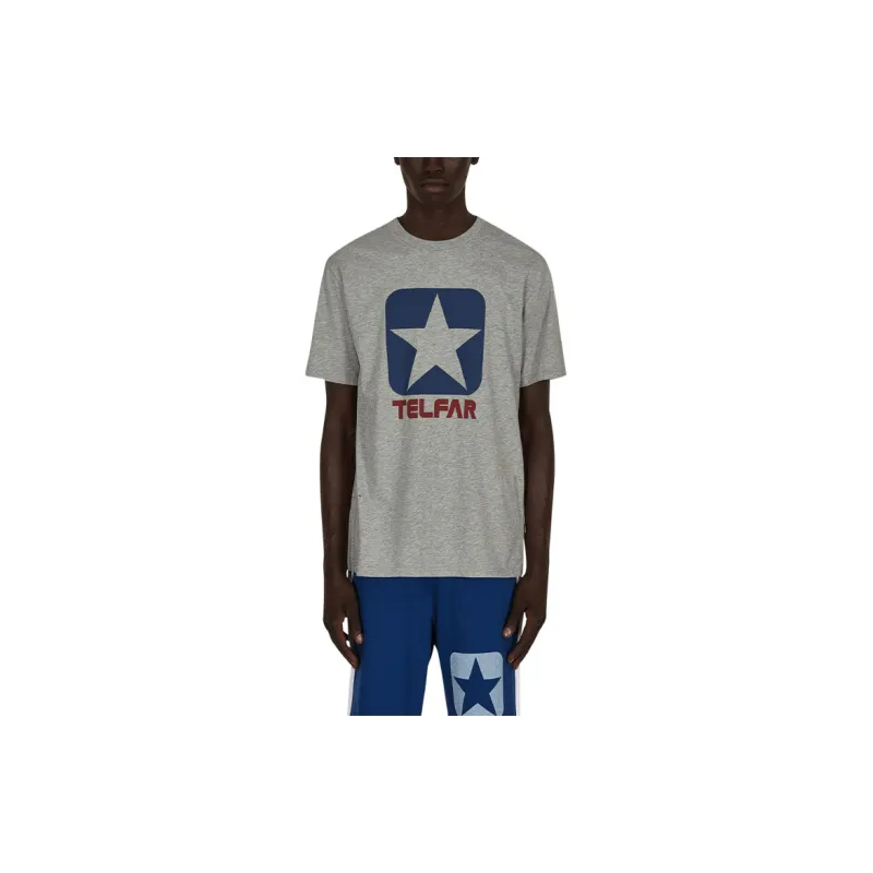 Converse TELFAR Collaboration Collection T Shirts Unisex Gray-3