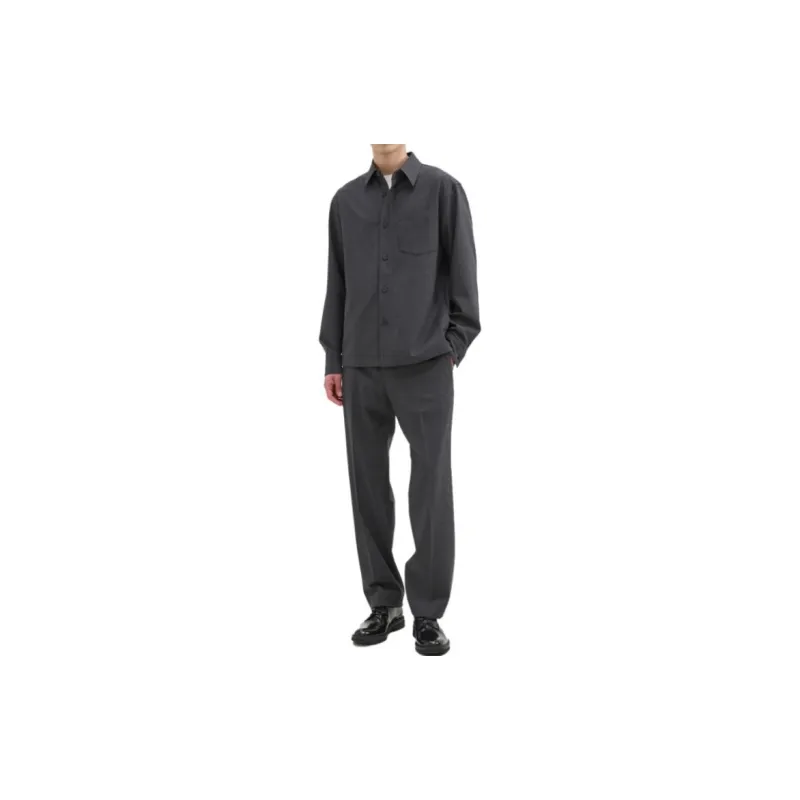 THEORY Classic Button Down Overshirt-2