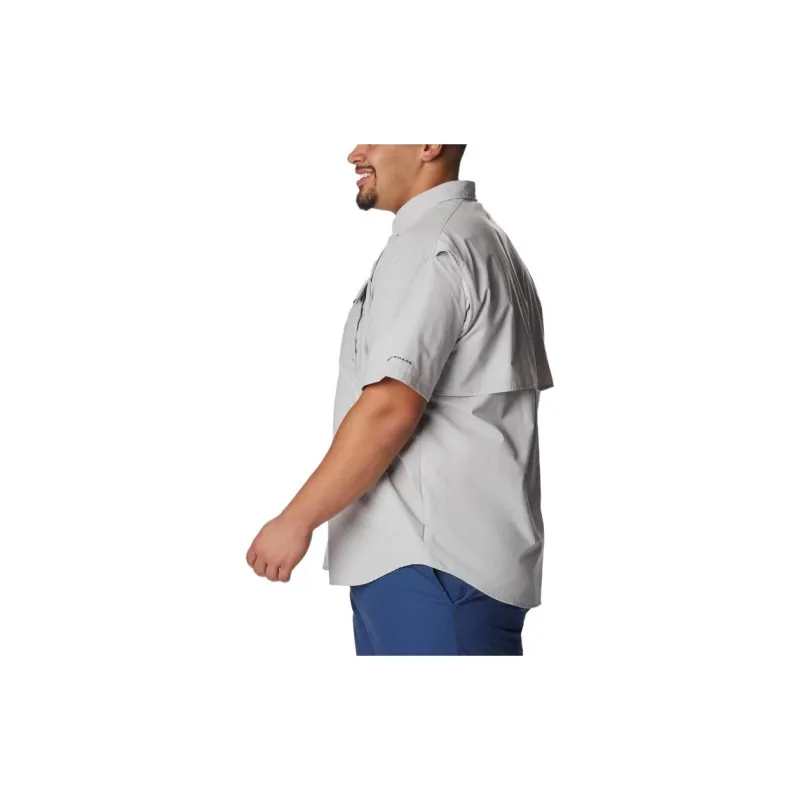 Columbia PFG Bonehead Shirts Men Gray-2