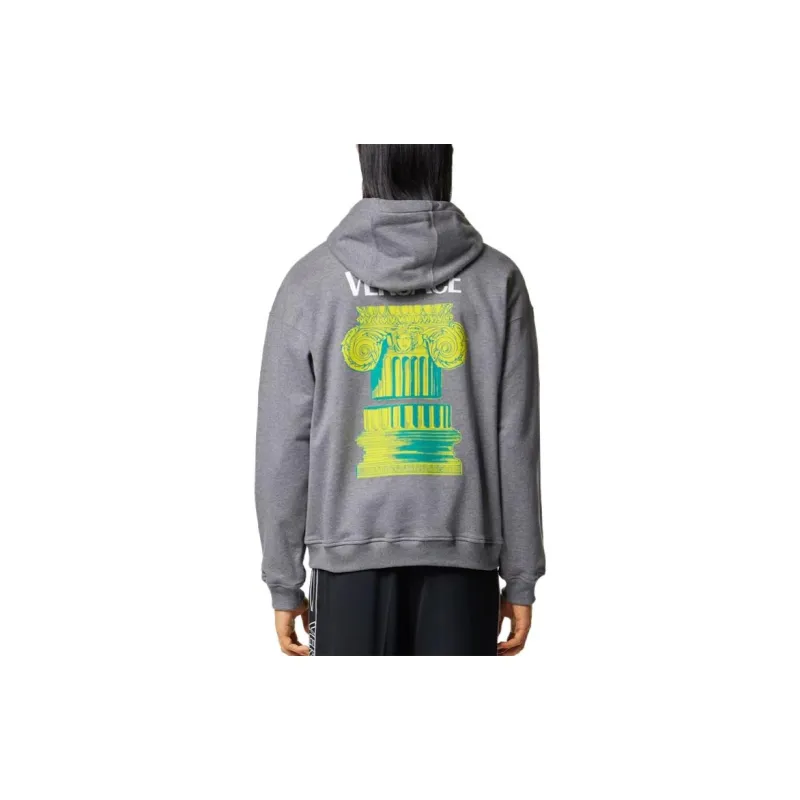 VERSACE Sweatshirts Men Gray-2