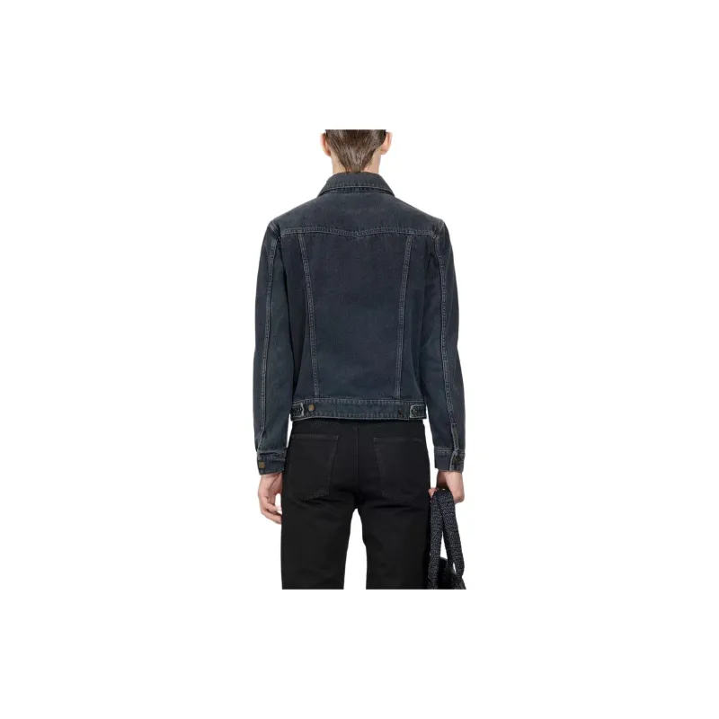 SAINT LAURENT Classic Denim Jacket-4