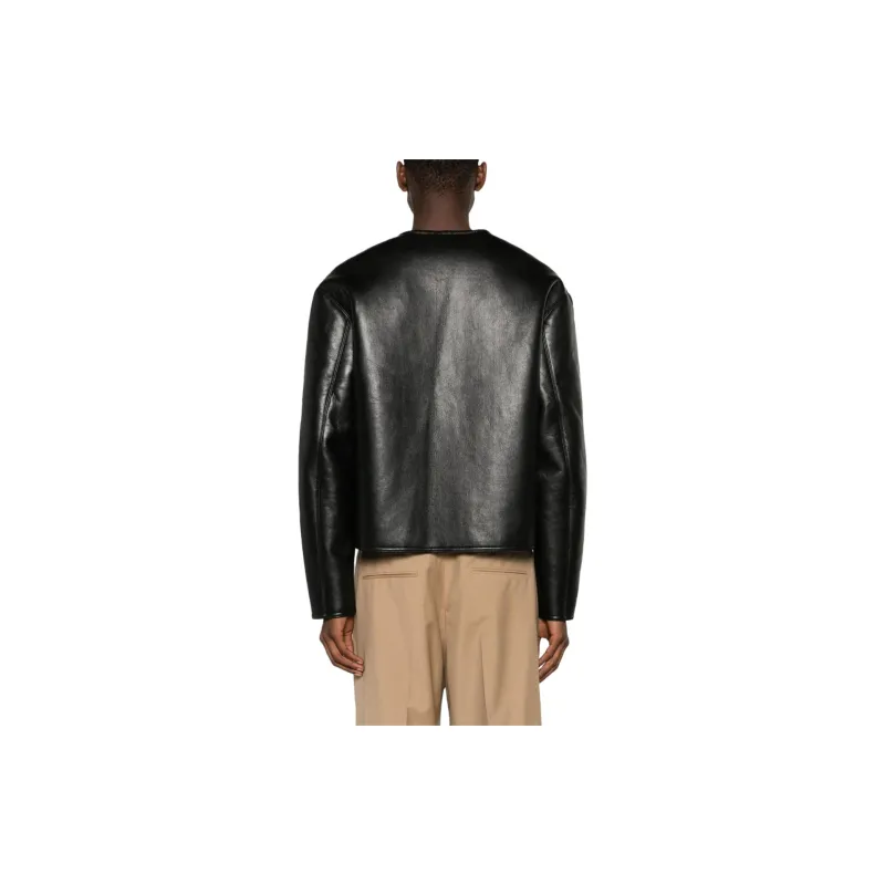 NANUSHKA Faux leather Bomber Jacket-2