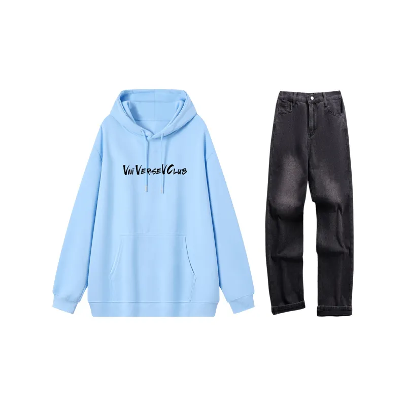 VniVerseVClub Sweatshirt Set Unisex-27
